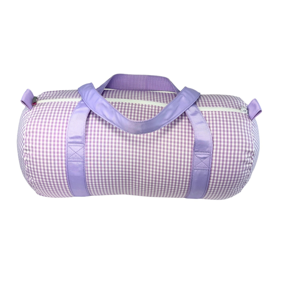 Medium Duffle Bag - Lilac Gingham