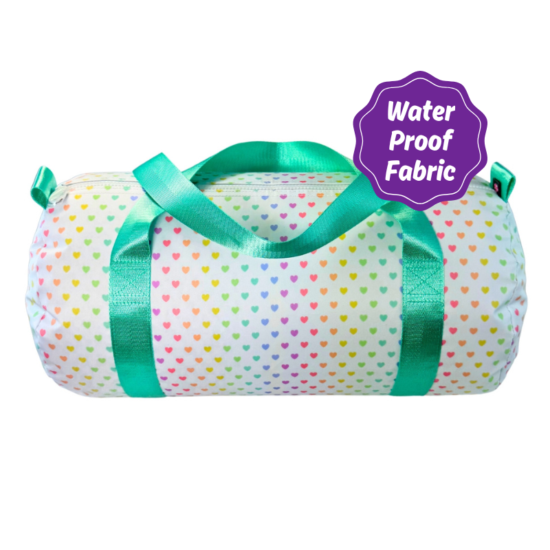 Water Resistant Medium Duffle Bag - Sweetheart