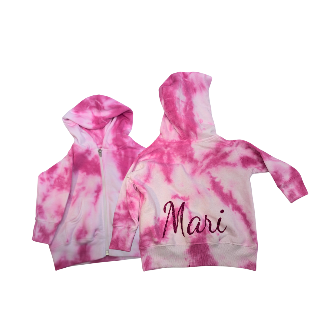 Tie Dye Sweatshirt - Pink