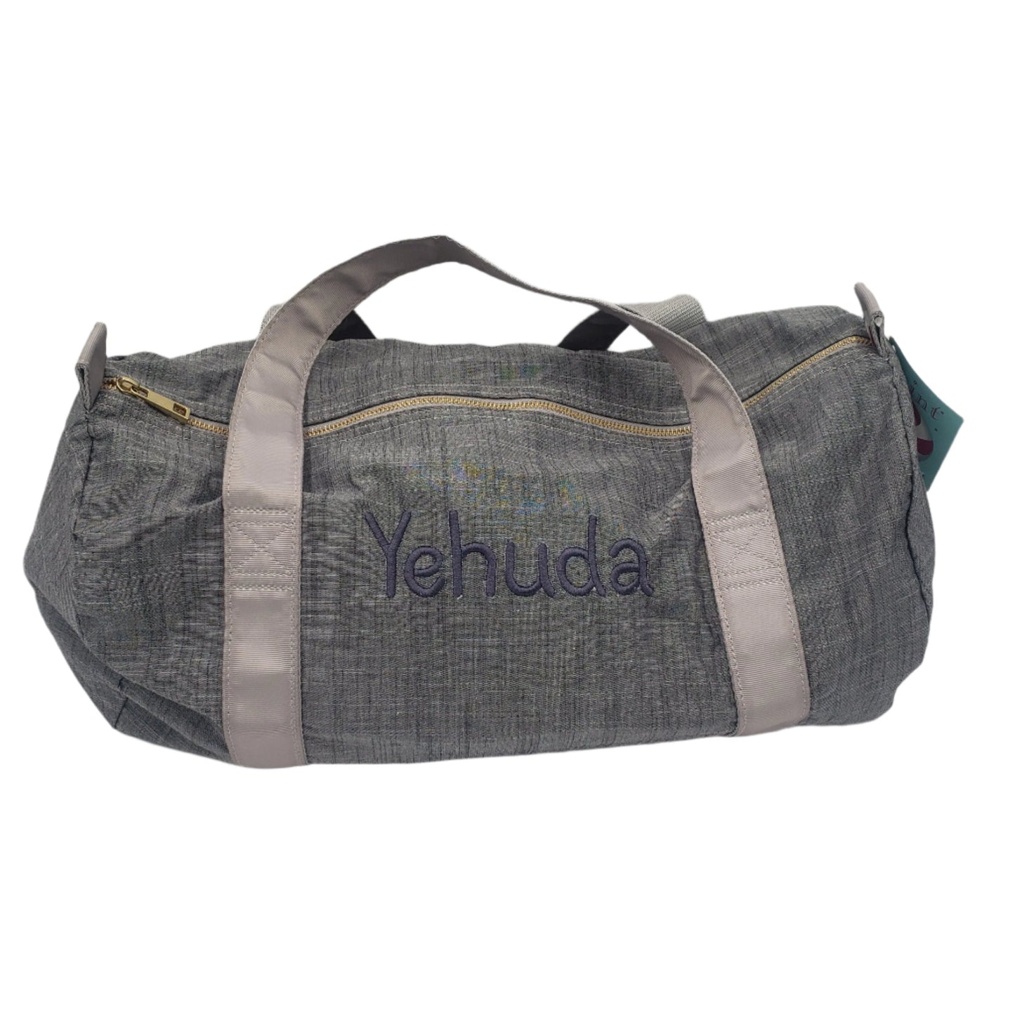 Medium Duffle Bag - Grey Chambray