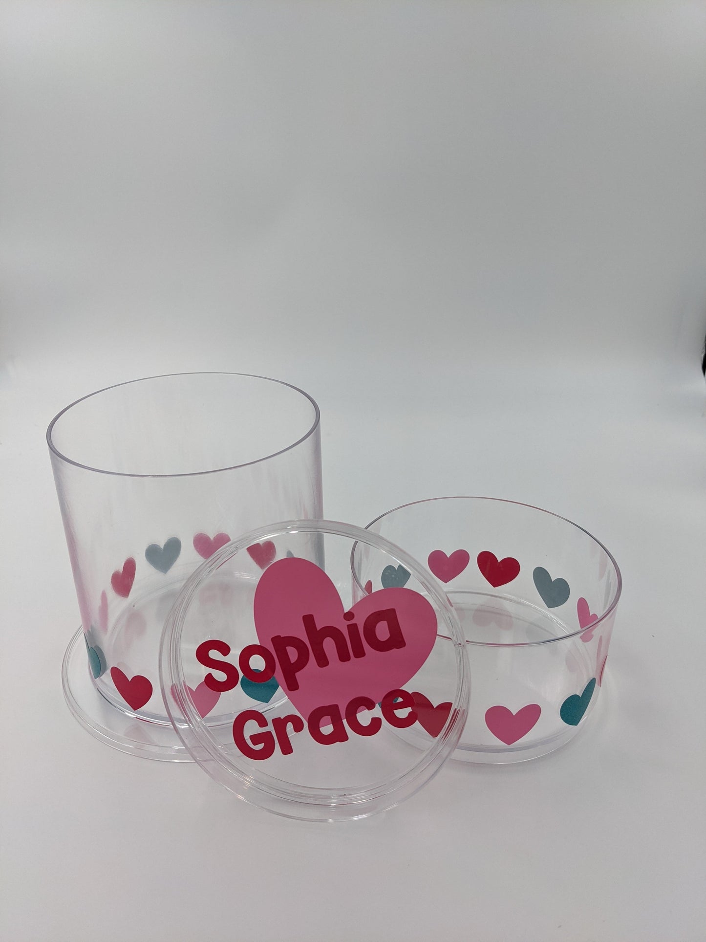 Headband & Bow Organizer - Hearts