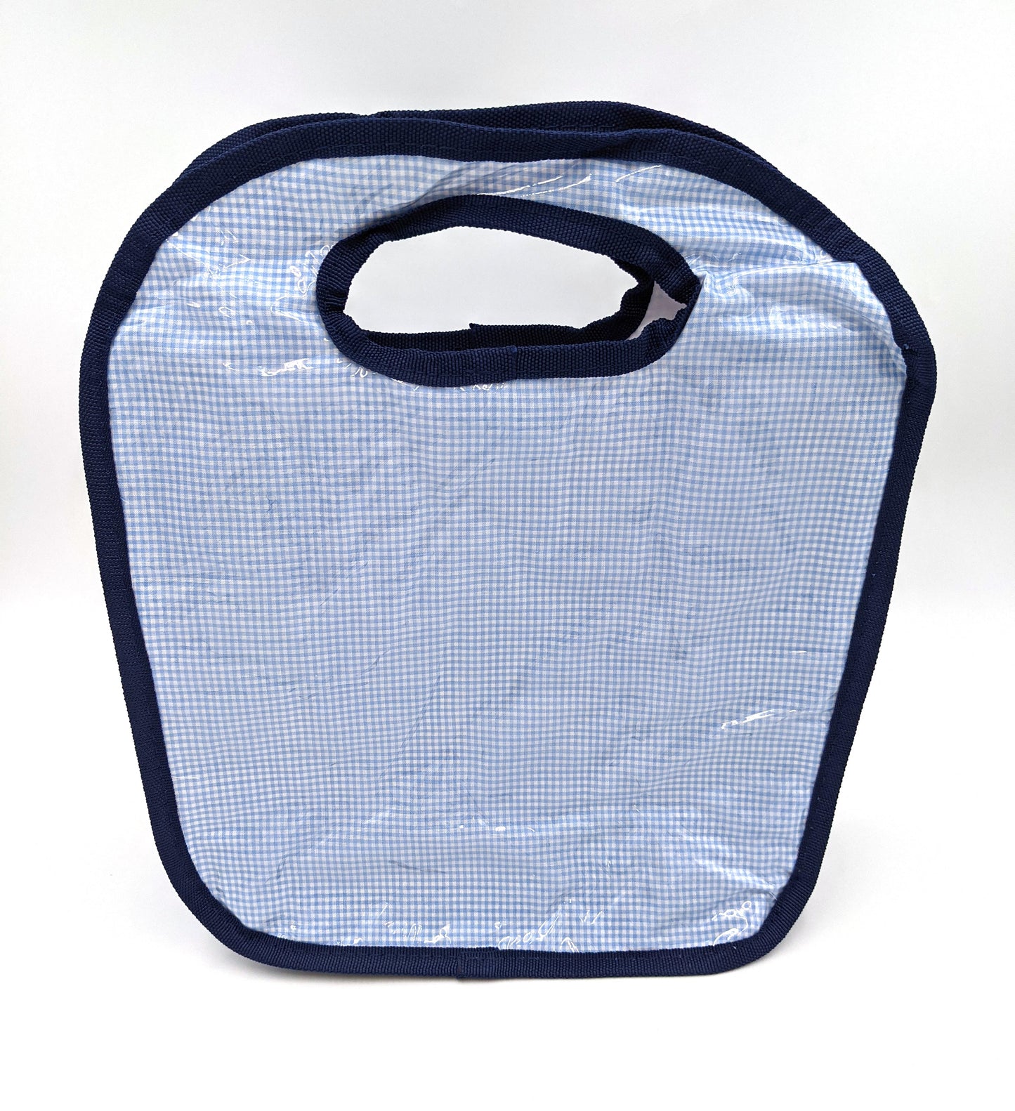 Keyhole Bag - Navy Gingham