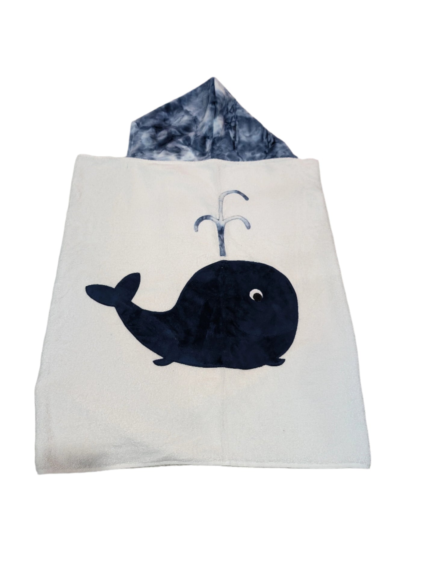*Stock* Boogie Baby Hooded Towel - Whales