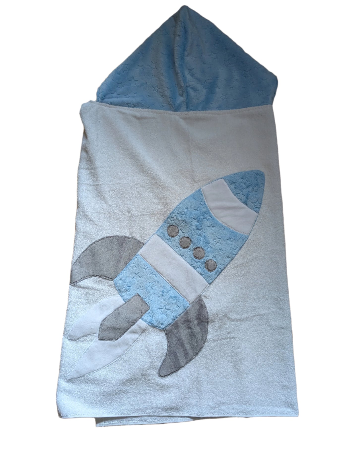 *Stock* Boogie Baby Hooded Towel - Rocket