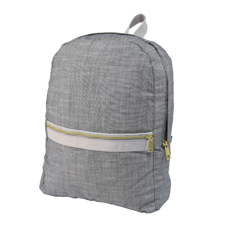 Knapsack Medium Grey Chambray