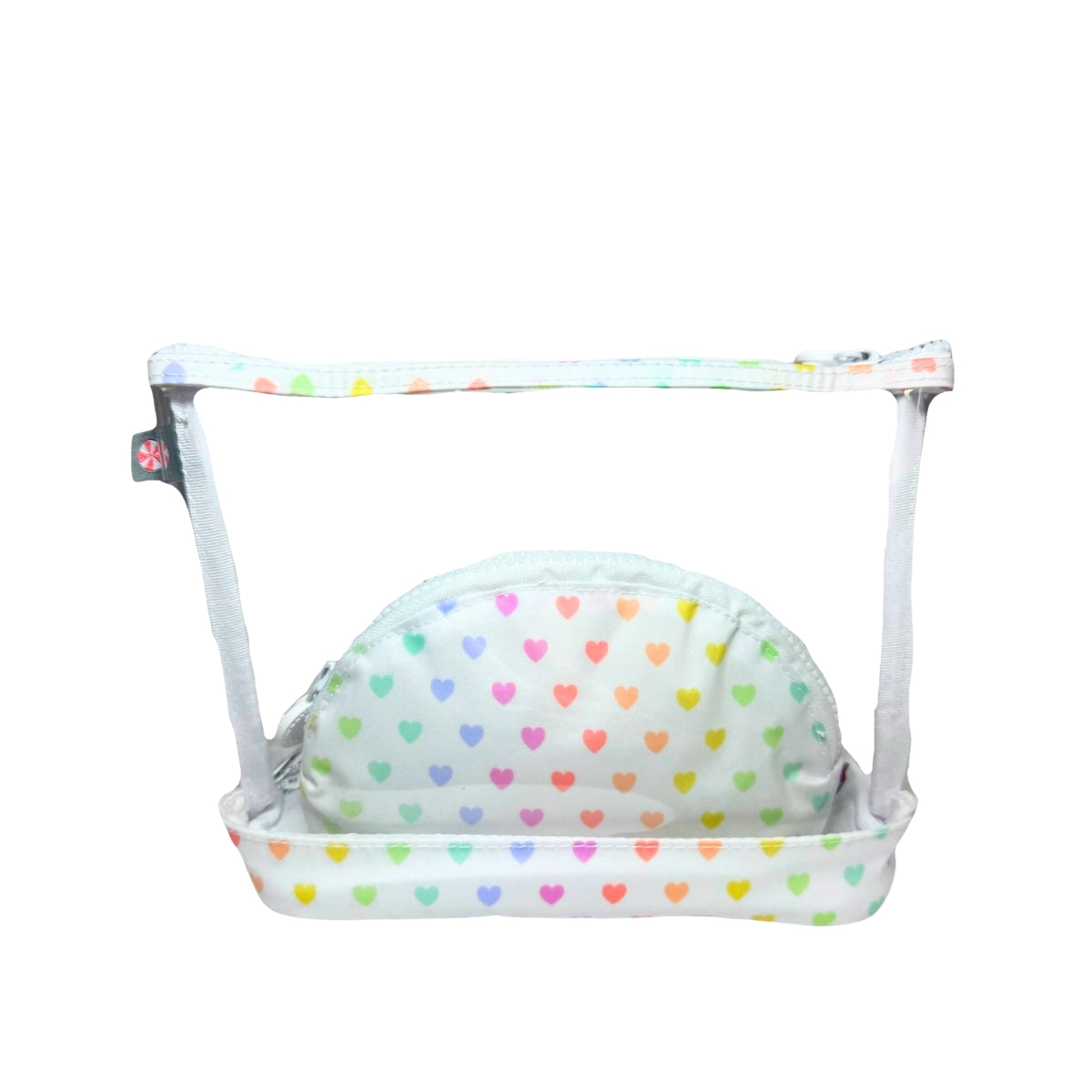 Water Resistant Jet-Set Cosmetic Case - Sweetheart