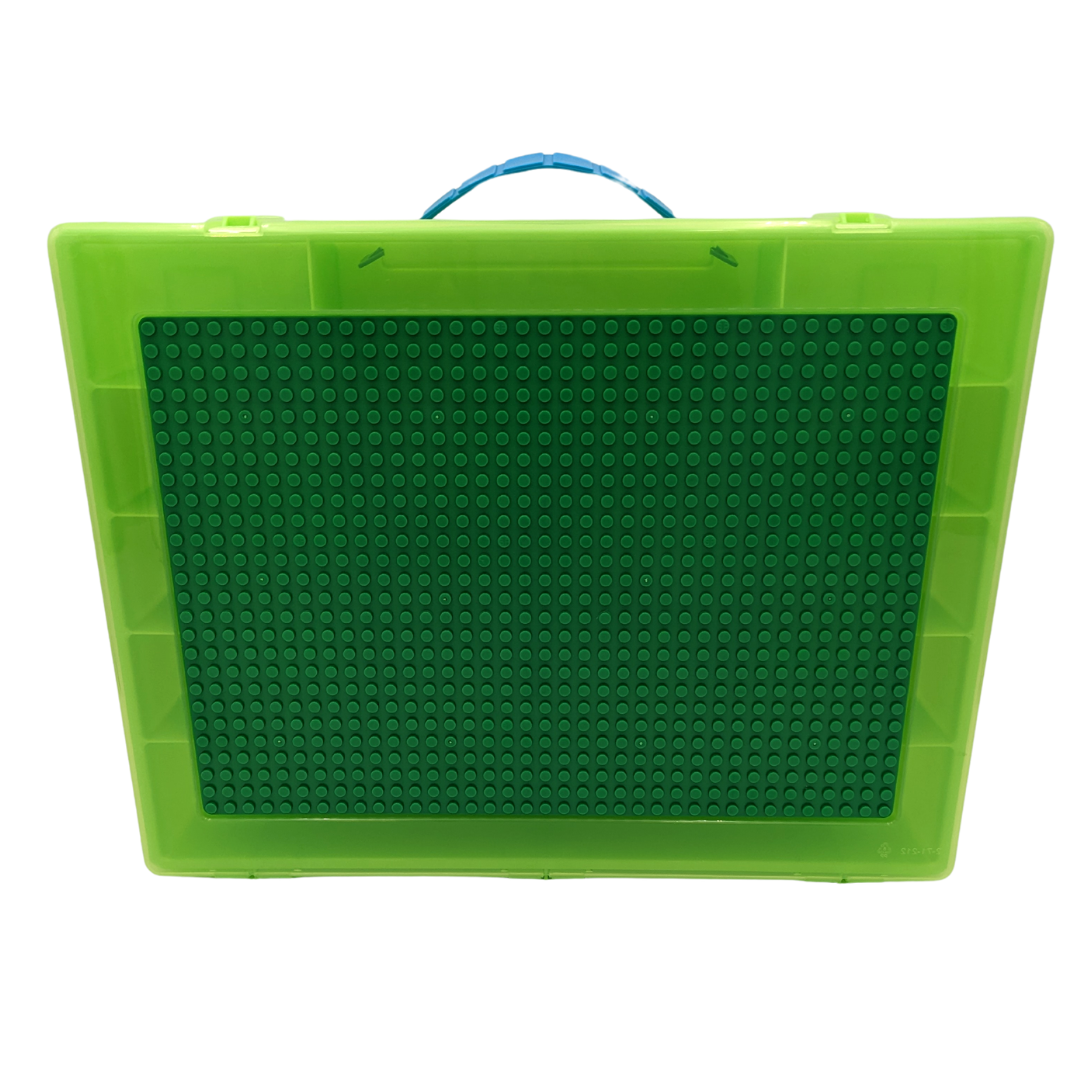 Large Organizer - Green w/ Lego Plate