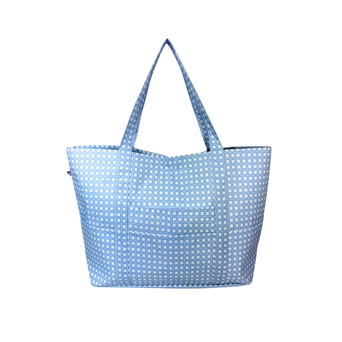 Water Resistant Big Mama Tote - Baby Blue Bungalow