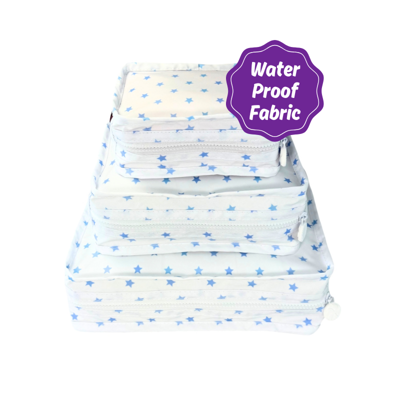 Water Resistant Packing Cubes - Superstar