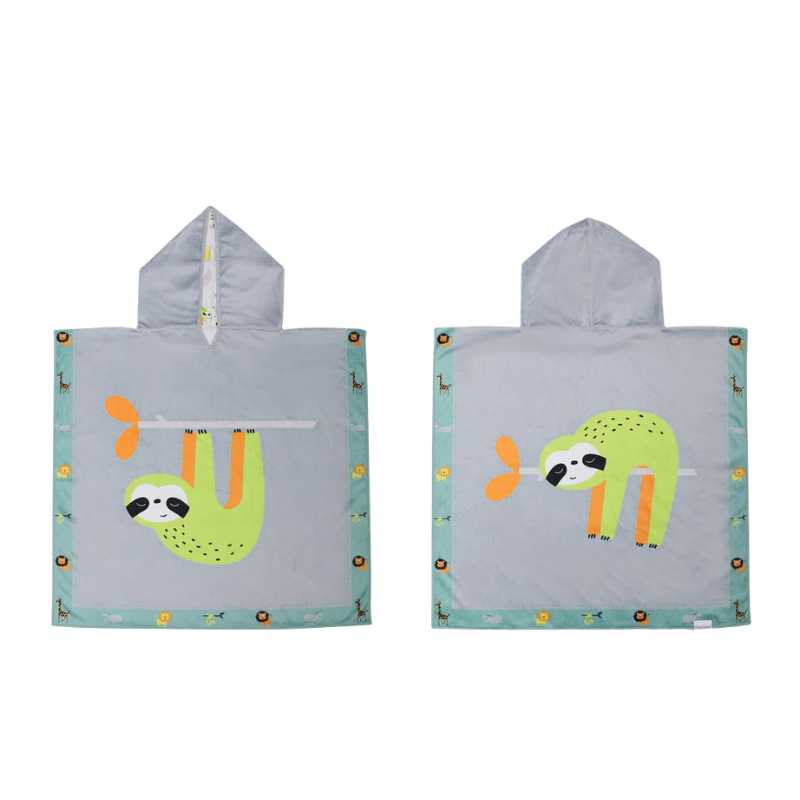Poncho Cover Up- Sloth