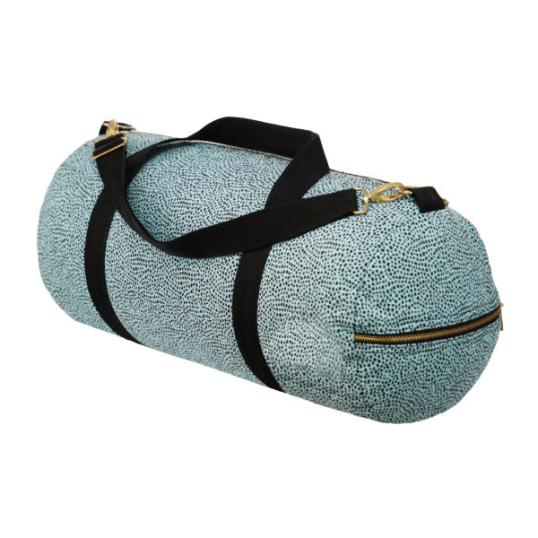 Weekender Duffle Bag - Aqua Cheetah