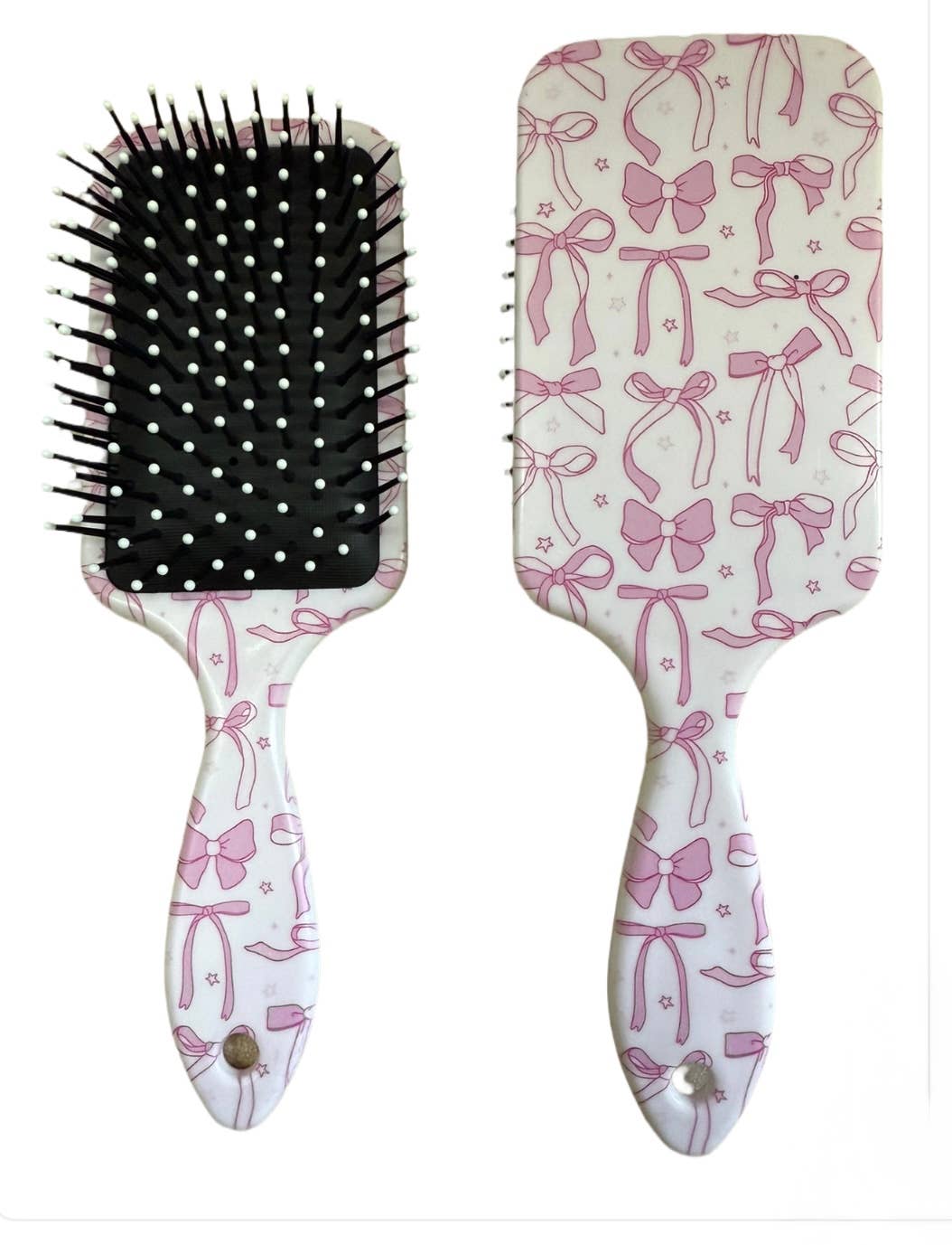 Fancy Bow Hair Brush