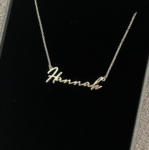 Necklace - Custom Name - Handwritten