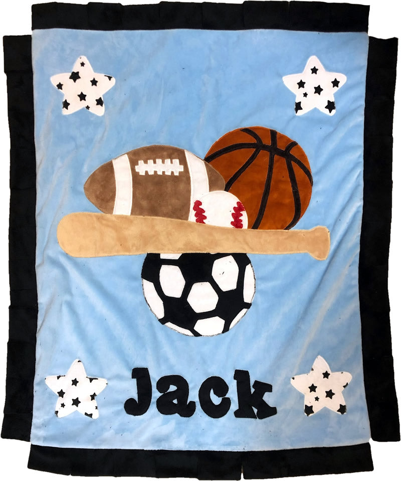 All-Stars Plush Minky Blanket