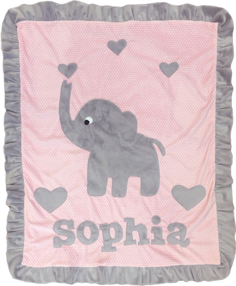 Big Foot Plush Minky Blanket