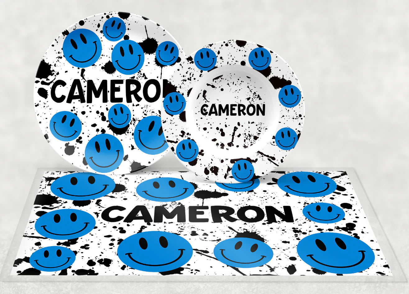 Dishware - Blue Emojis