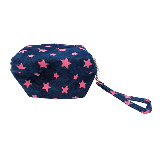 Cosmetic Pouch - Denim Star