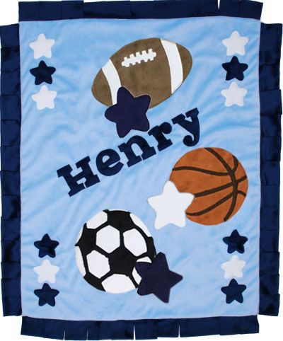 Good Sport Plush Minky Blanket