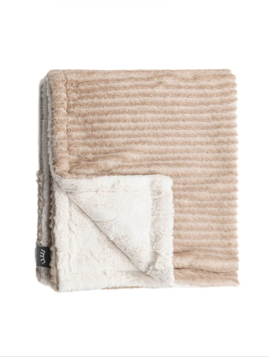 Minky Blanket Dakota Latte