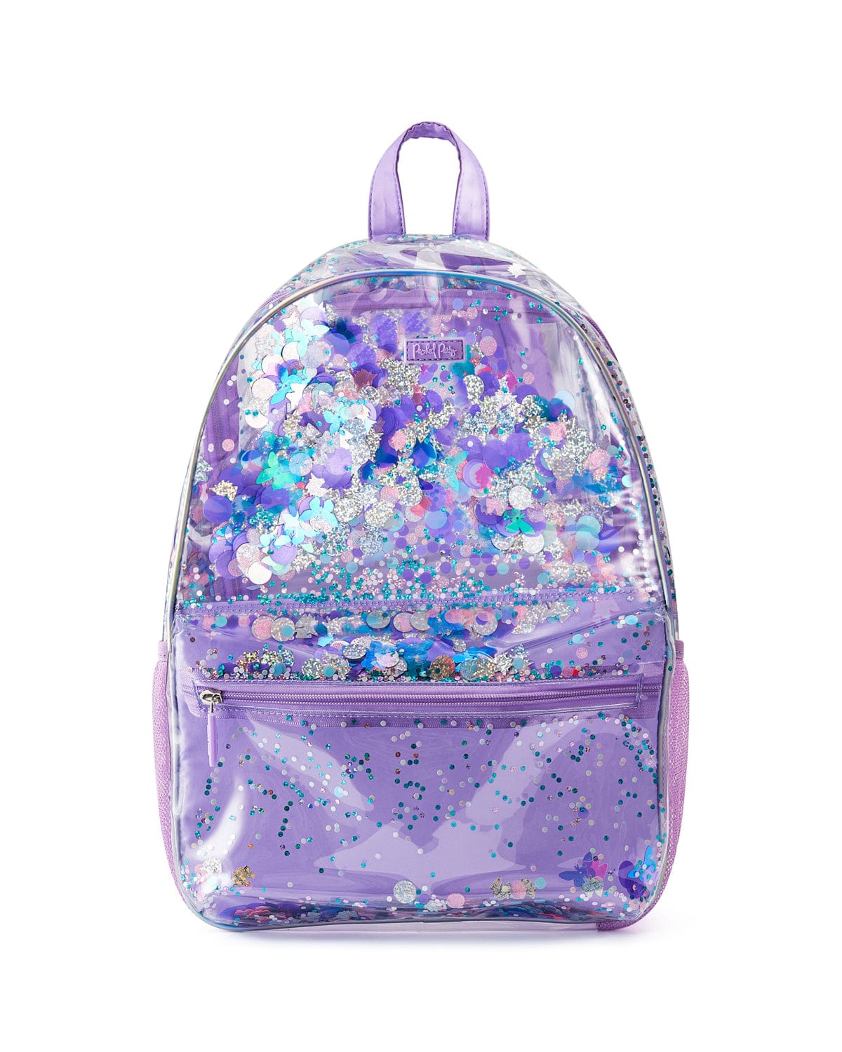Unicorn Confetti Knapsack Large