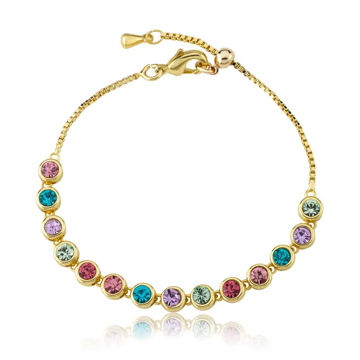 Bracelet - Rainbow Bezel Tennis