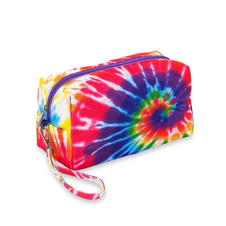 Puffer Cosmetic Bag - Tie Dye