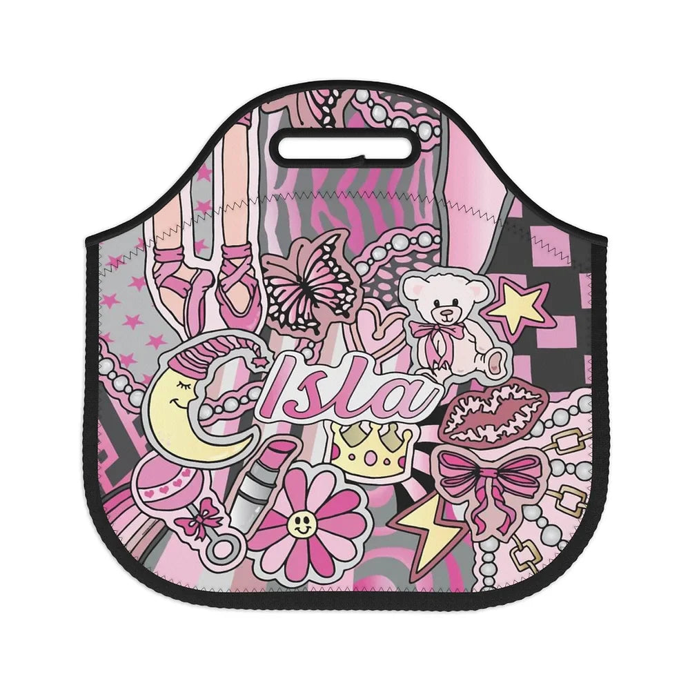 Graffiti Baby Girl Lullaby Lunch Tote
