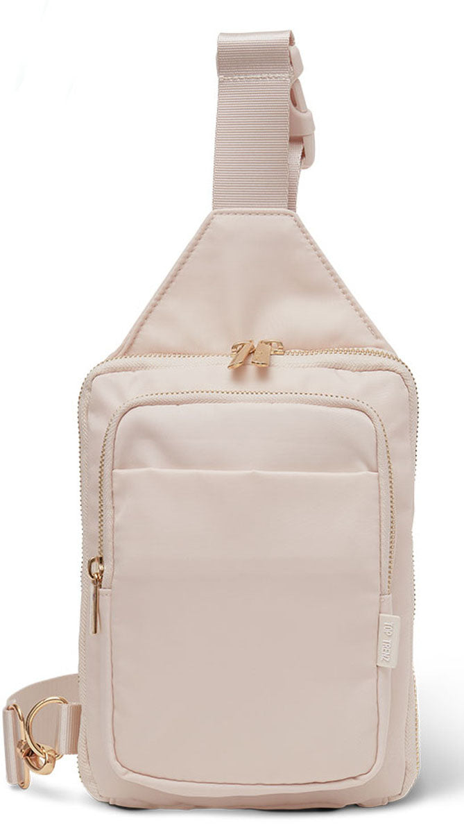 Crossbody Sling Bag - Beige
