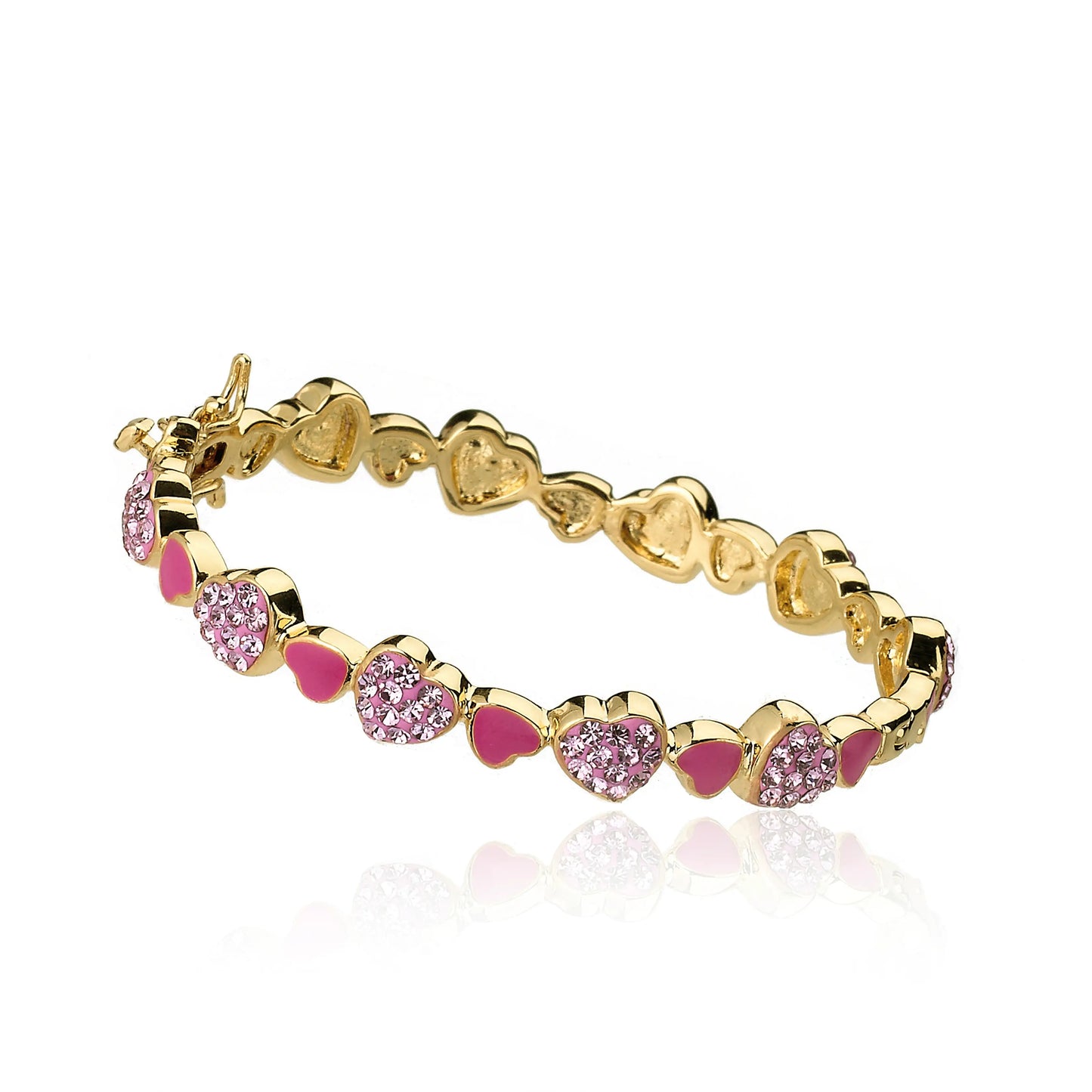Bangle - Crystal heart