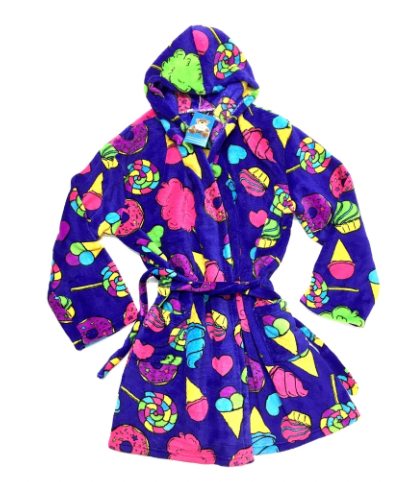 Fuzzy Robe - Carnival