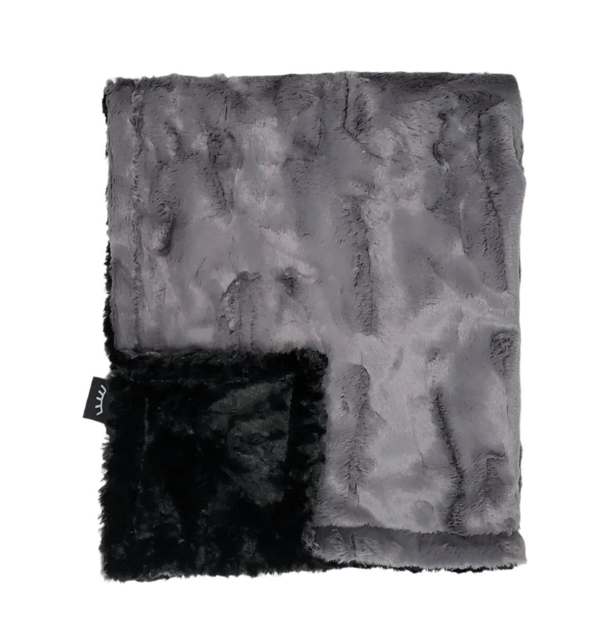 Minky Blanket Cozy - Charcoal Black