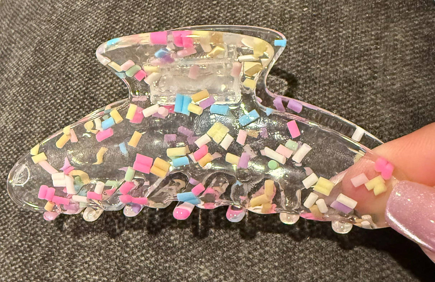 Sprinkle hair clip