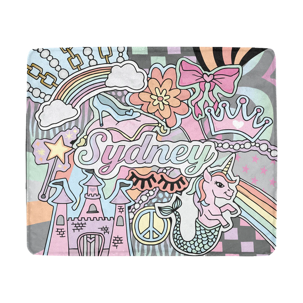 Graffiti Fairytale Blanket