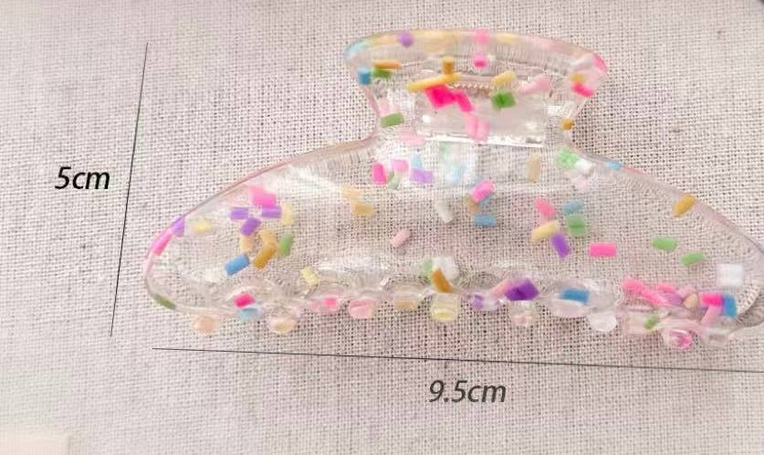Sprinkle hair clip