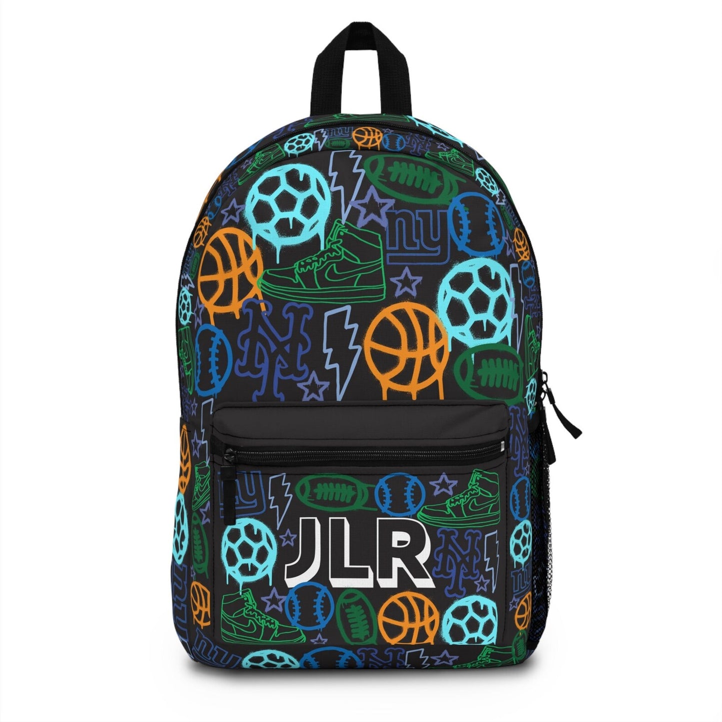 Sticker Style Knapsack - Graffiti Sports