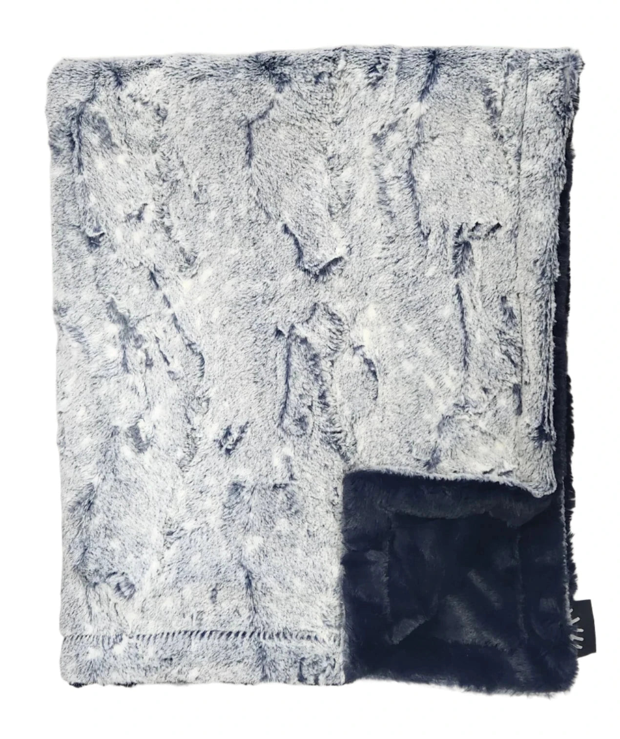 Minky Blanket Frosted Ink