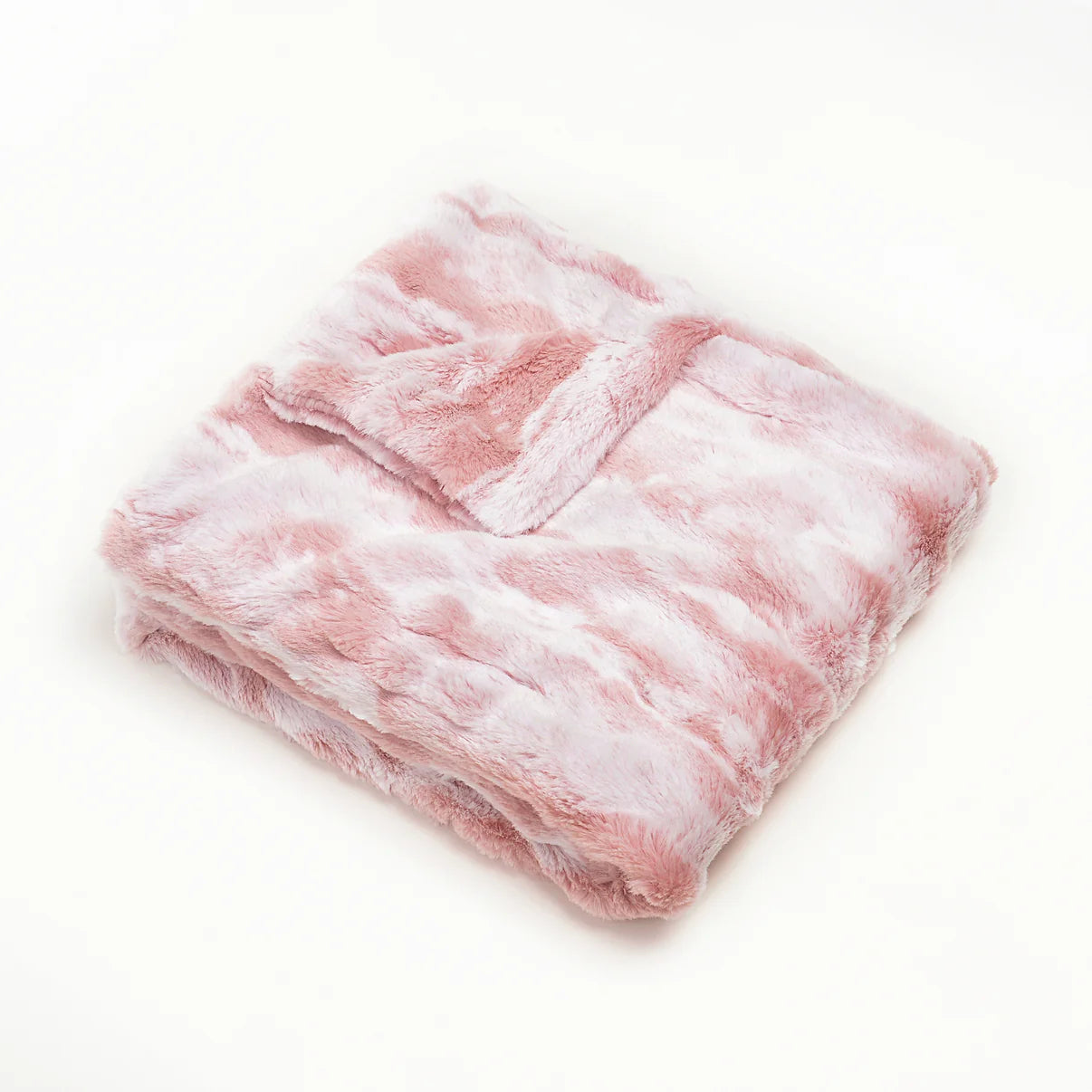 Super Soft Blanket Marble Pink
