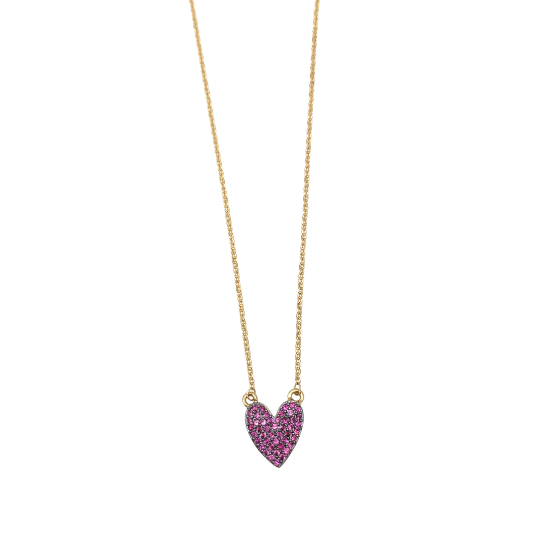 Necklace -Sparkle Heart