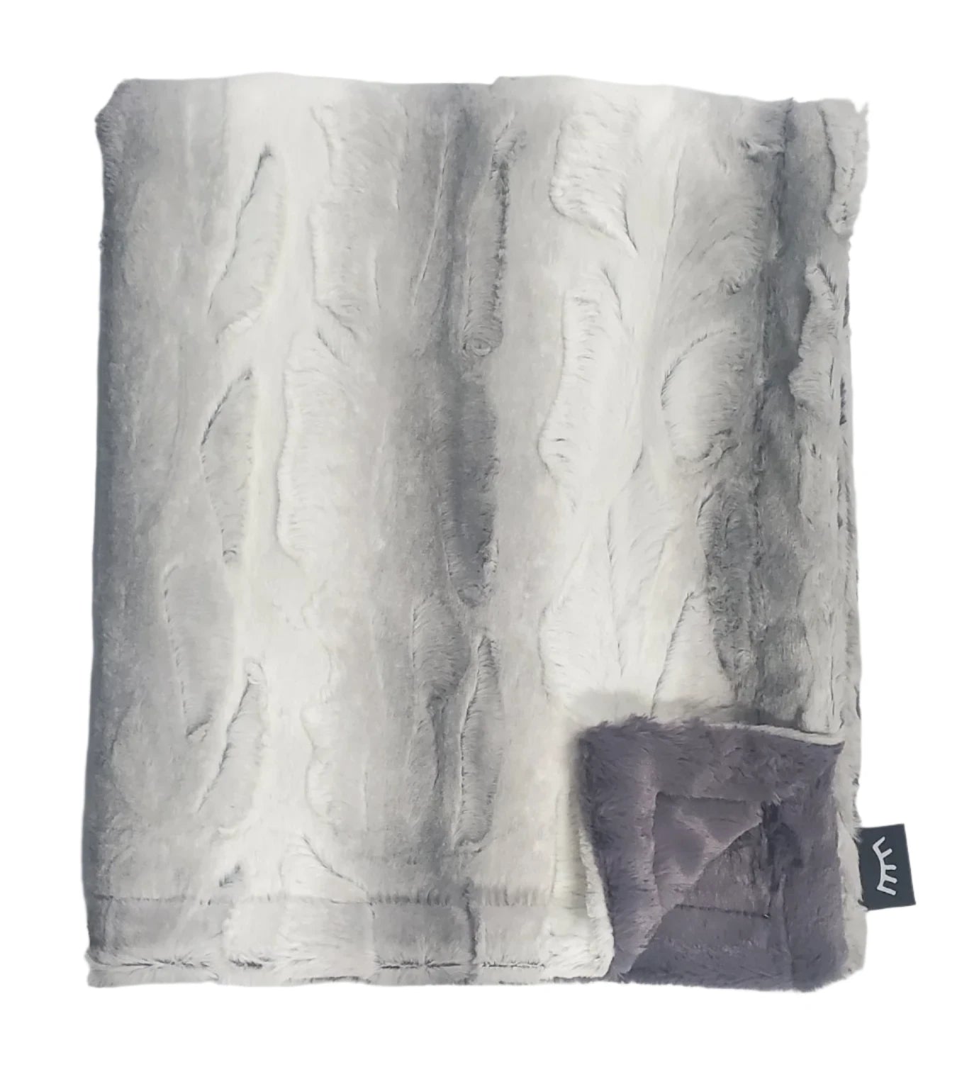 Minky Blanket Ombre - Grey