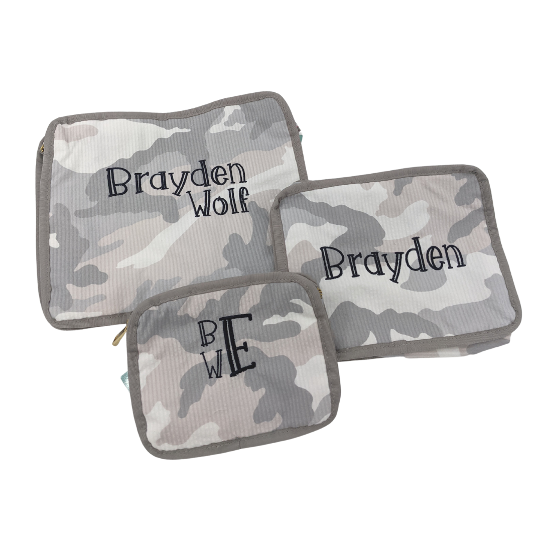 Packing Cubes - Grey Camo