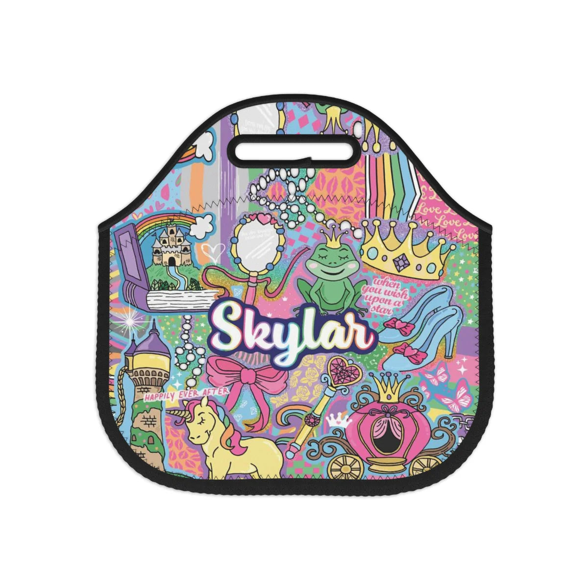 Graffiti Pretty Princess Lunch Tote