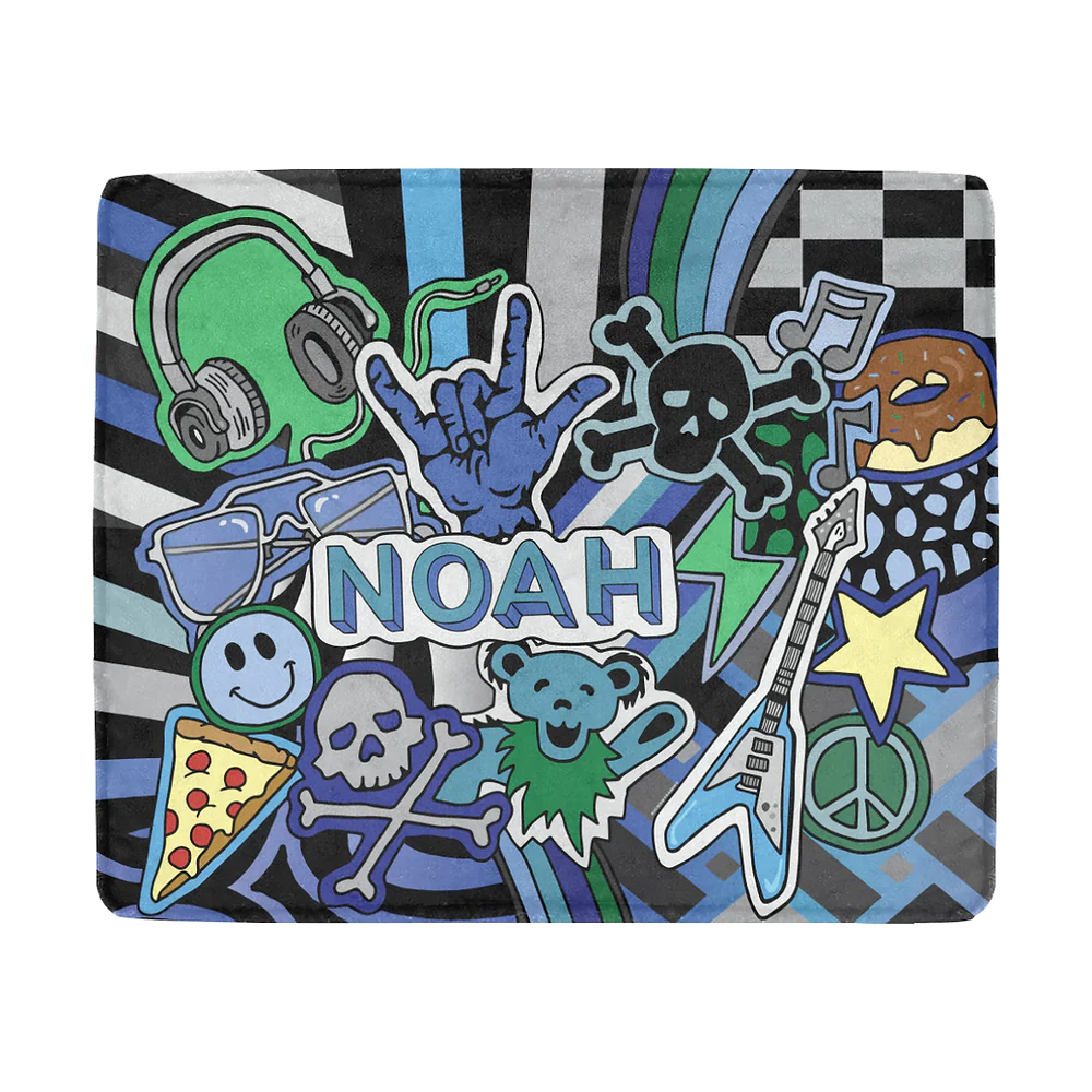 Graffiti Rockstar Blanket