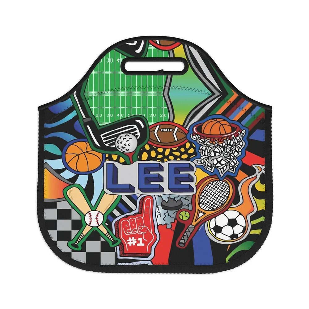 Graffiti Sports Lunch Tote