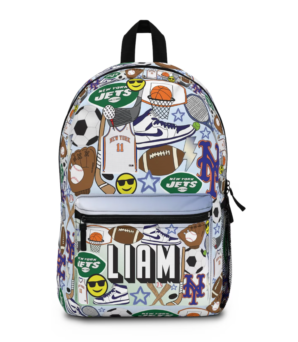 Sticker Style Knapsack - Sports