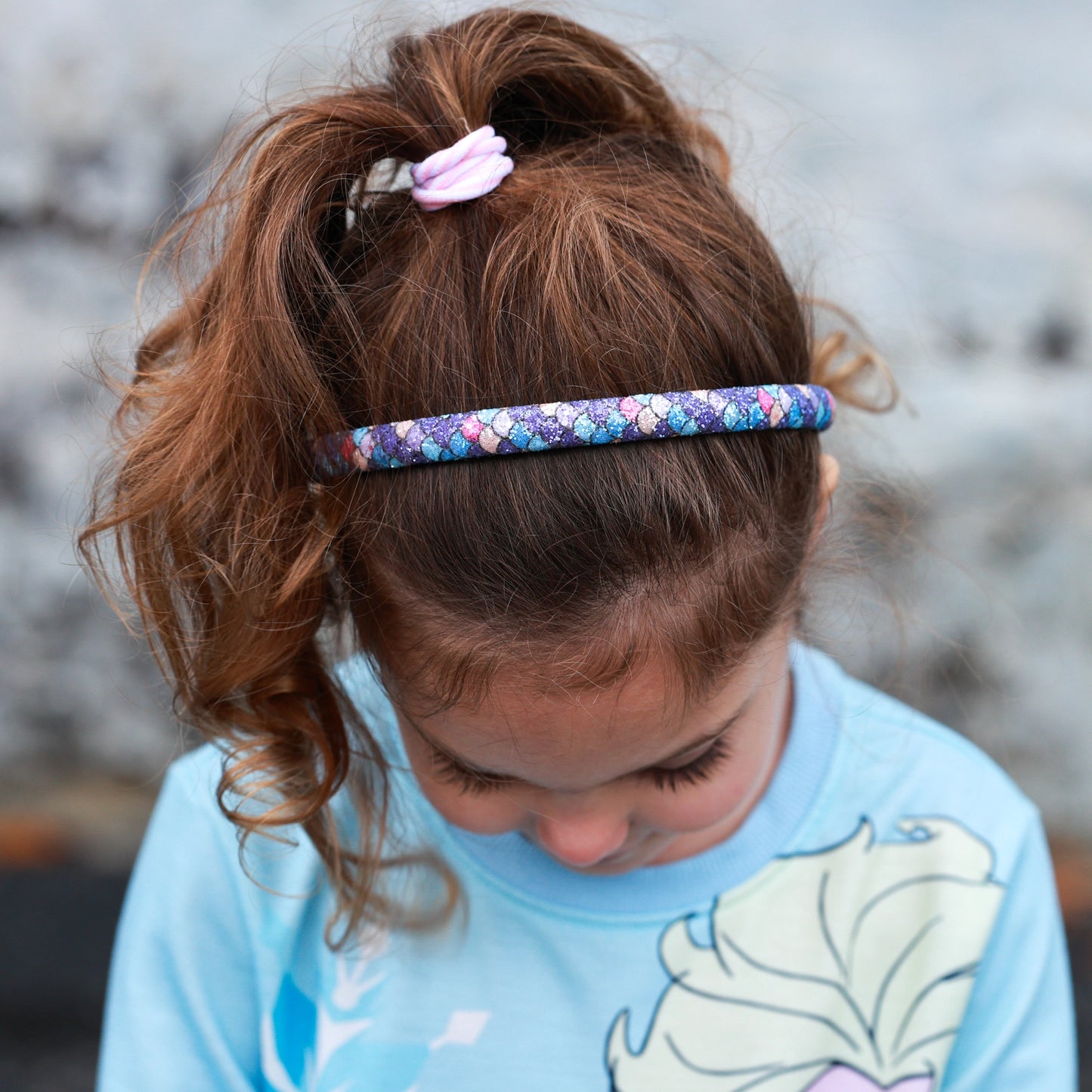 Headband - Thin Mermaid - Purple