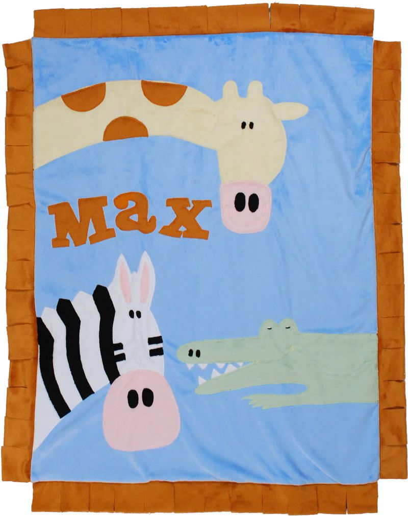 Wild Party Plush Minky Blanket