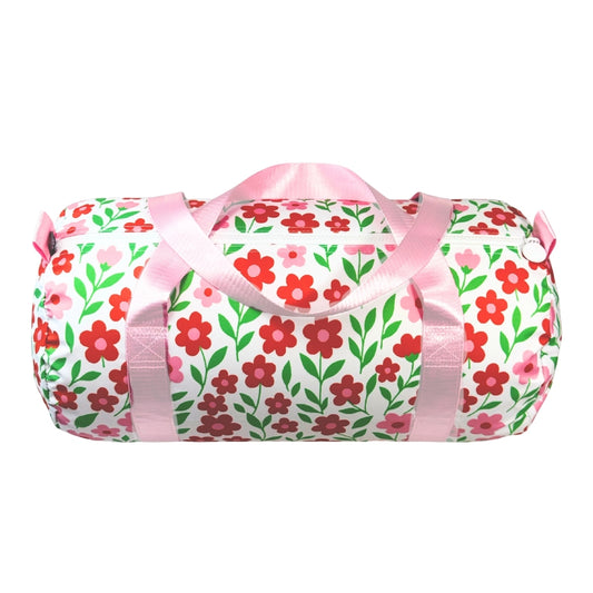 Water Resistant Medium Duffle Bag - In Bloom