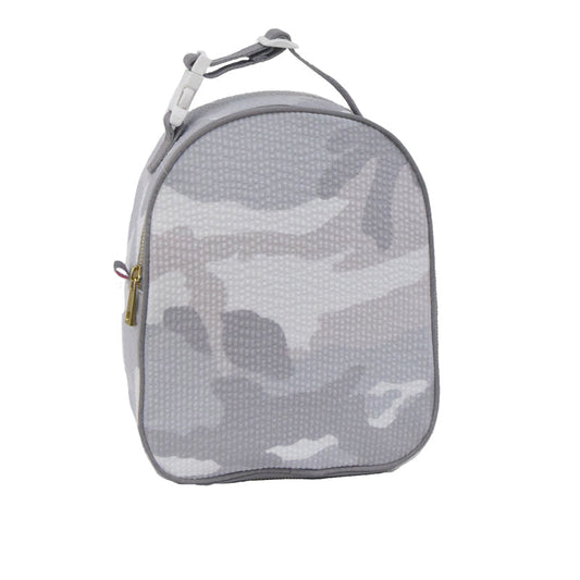 Grey Camo Lunch Box