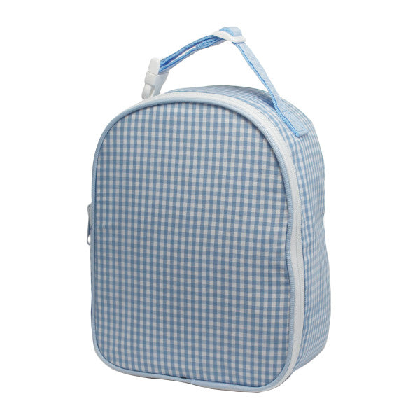 Gumdrop Lunch Box - Blue Gingham