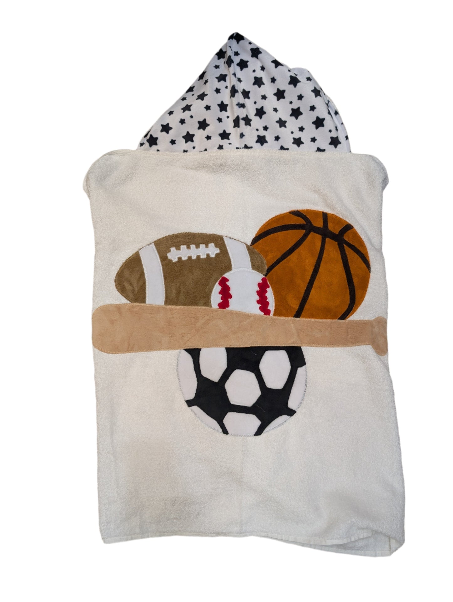 *Stock* Boogie Baby Hooded Towel - Sports